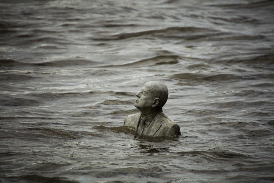The Rising Tide by Jason DeCaires Taylor